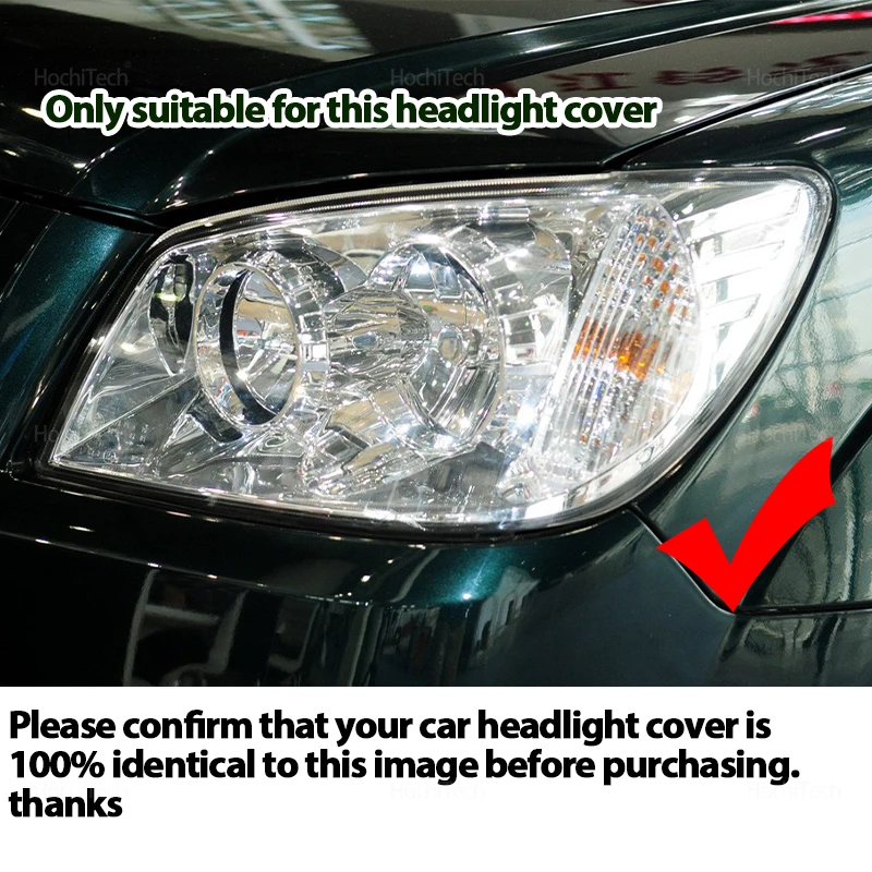 Front Headlamp Cover Headlight Shell Transparent Lampshade Lens for JMC‌ BaoDian Landwind X6 X9 2009-2013 Headlamp Shell