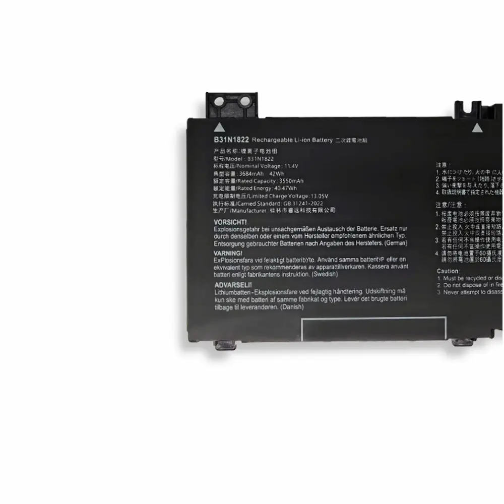 For Asus ZenBook Flip 14 Q406 Q406D UX462 UM462 TM420IA-EC093T UX461FN-E1029T B31Bi2H Series B31N1822 Laptop Battery