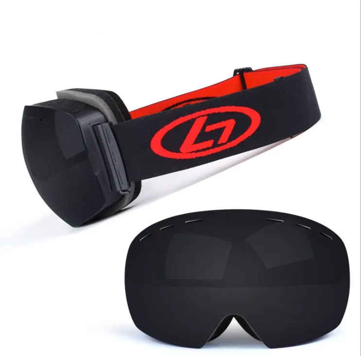 Gafas antivaho de doble capa para deportes de esquí, paracaidismo, ciclismo, nieve, montañismo, gafas a prueba de viento