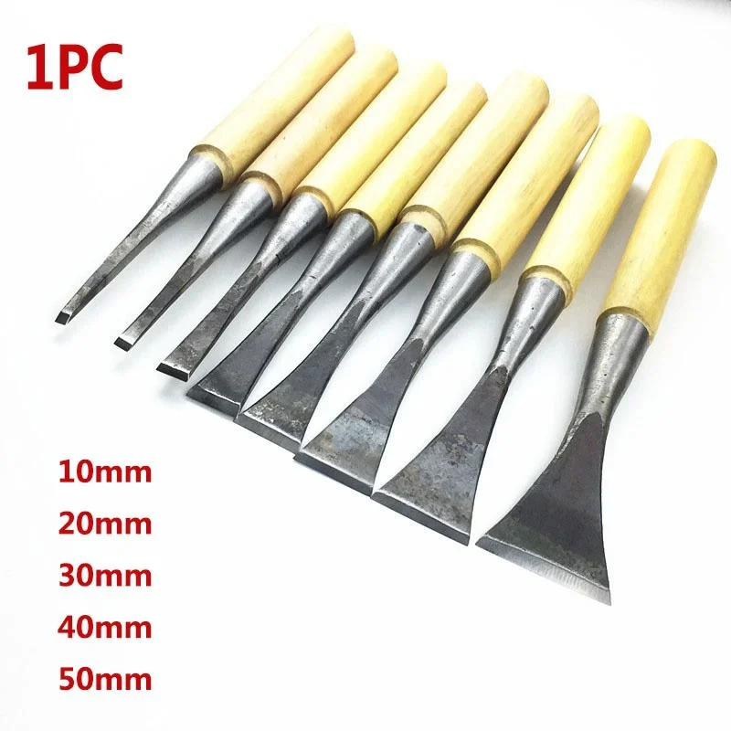 Wood Carving Hand Chisel Tool Professional Woodworking Carpentry Gouges Wood Carving Chisels with Wood Handles