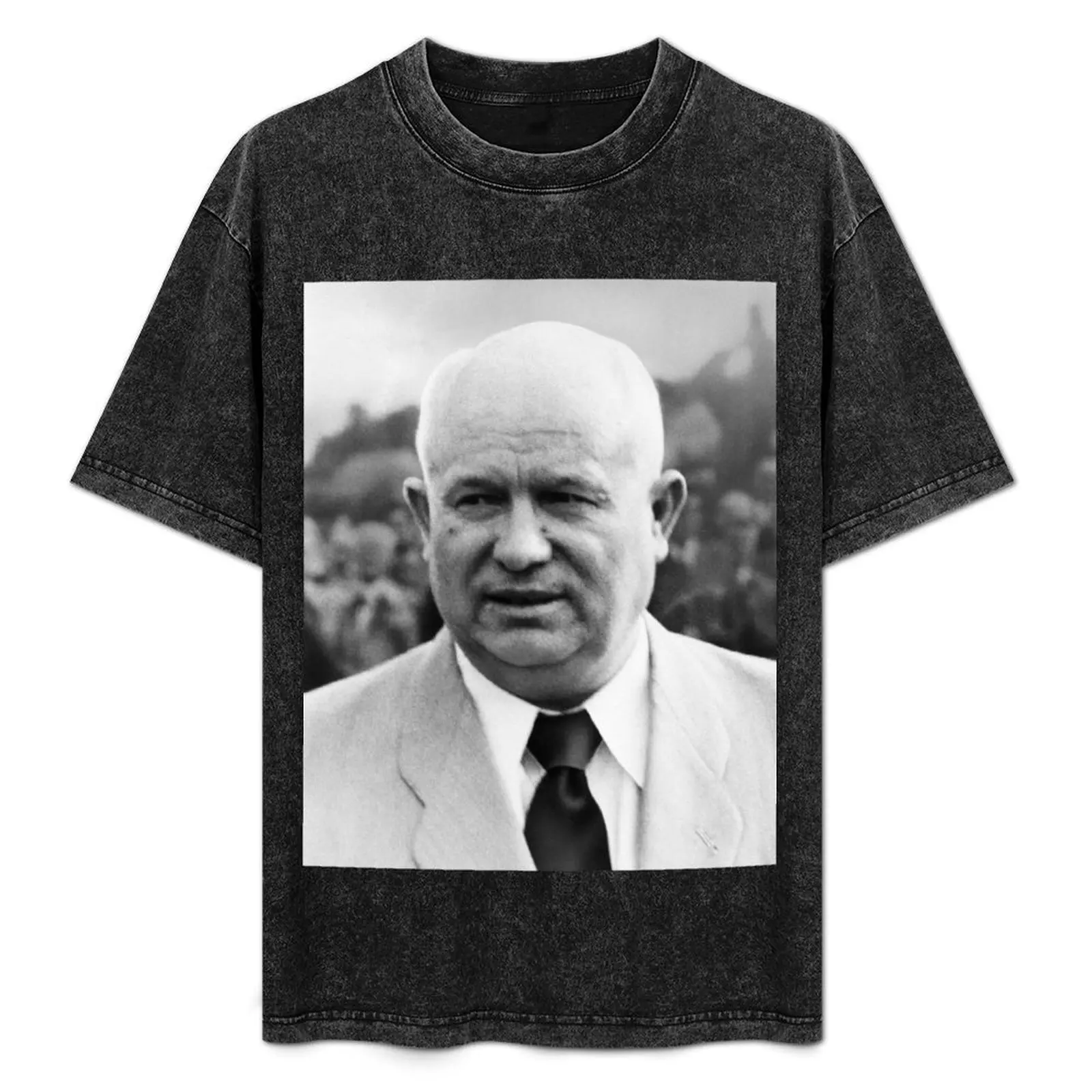 Nikita Khrushchev T-Shirt street wear vintage anime figures mens t shirts pack