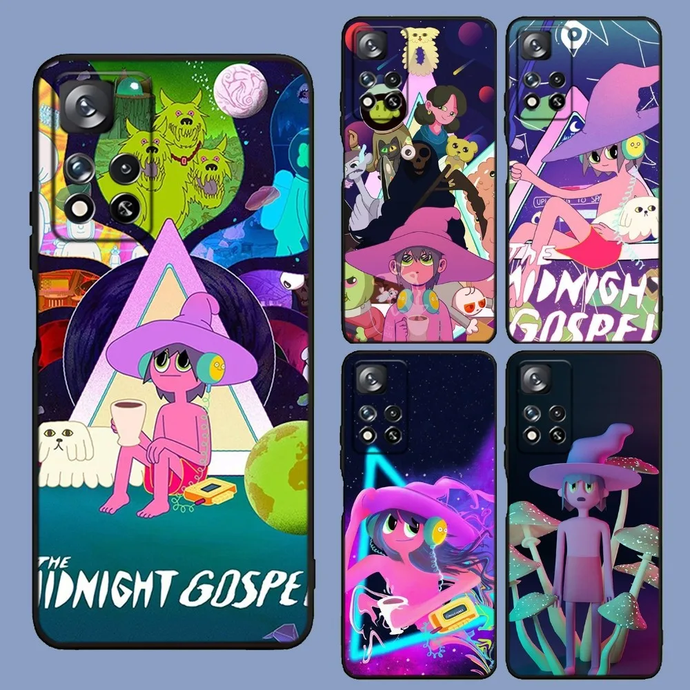 

The Midnight Gospel Movie Phone Case For Samsung Galaxy A13,A21s,A22,A31,A32,A52,A53,A71,A80,A91 Soft Black Cover