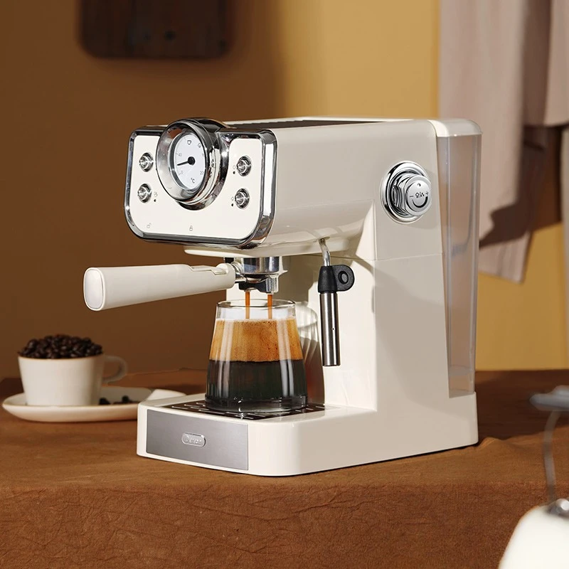 

Espresso Machine Small Household Coffee Machine Semi Automatic Coffee Machine 20bar Steam for Milk Frothing Latte Coffee