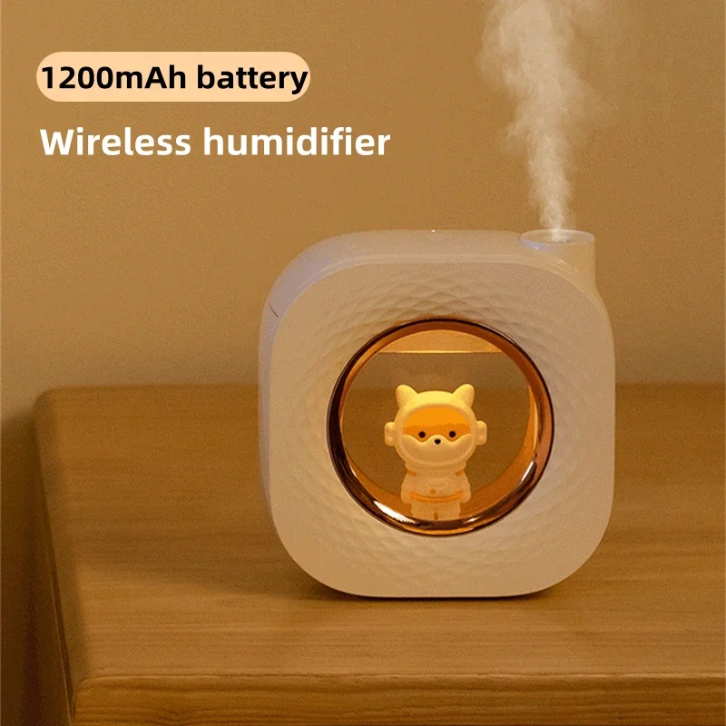 Xiaomi Portable Rechargeable Wireless Humidifier USB Aroma Essential Oil Diffuser for Home Room Fragrance Perfume Air Humidifier