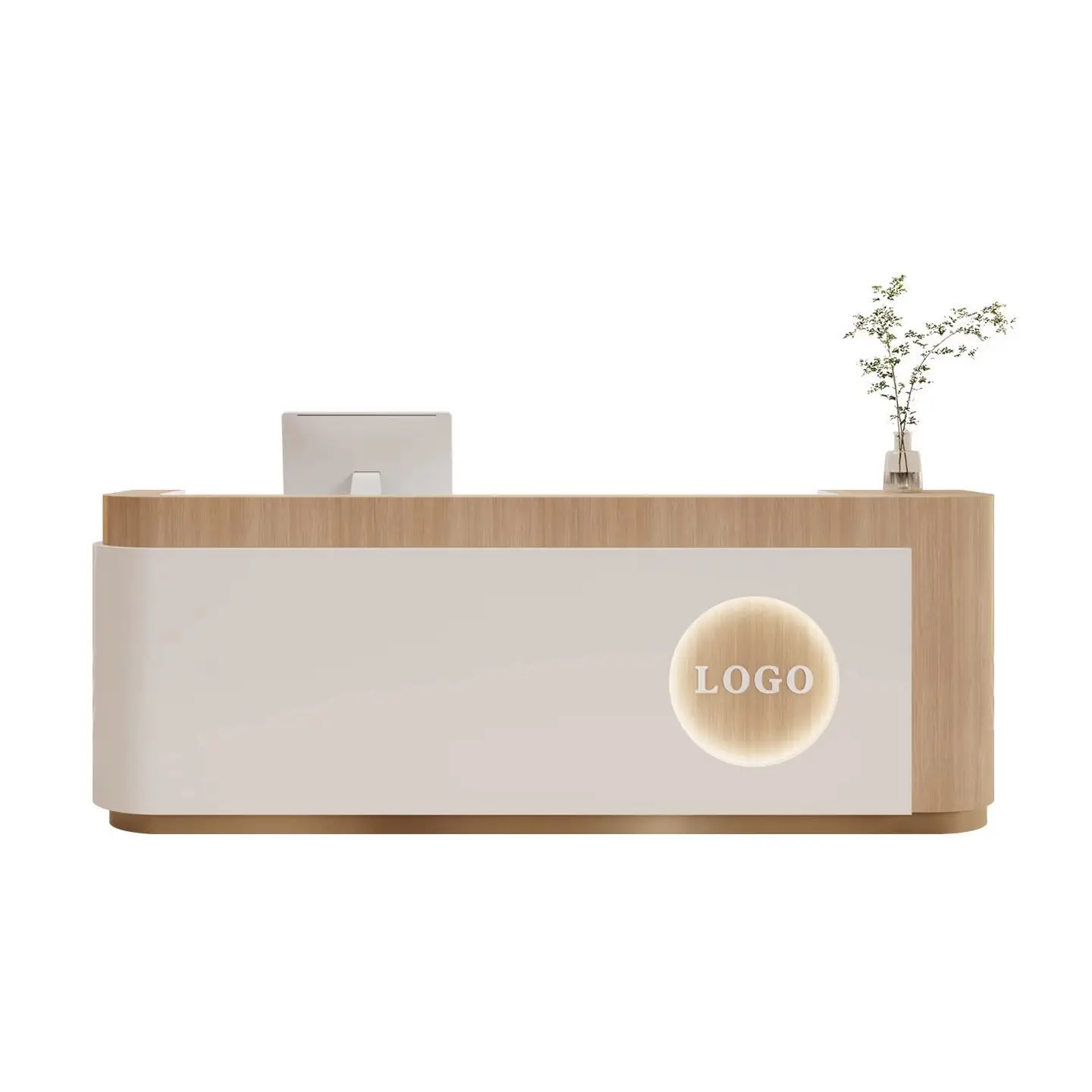 

Магазин одежды Quifeng, светлая роскошная касса, салон красоты, стойка регистрации, обучение, барный стол, бревенчатая кровать и завтрак r