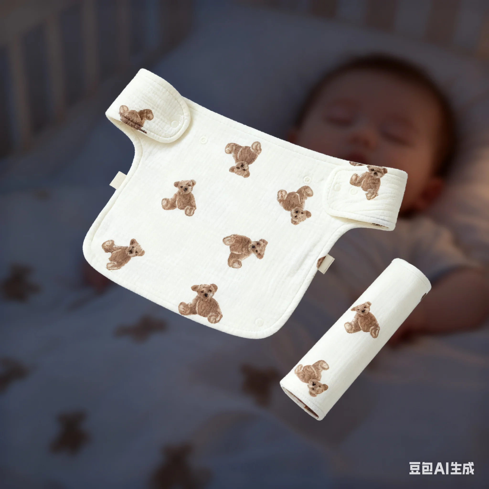 

QX2D Многофункциональный детский ремешок для детского тализма слюно -слюновой слюно