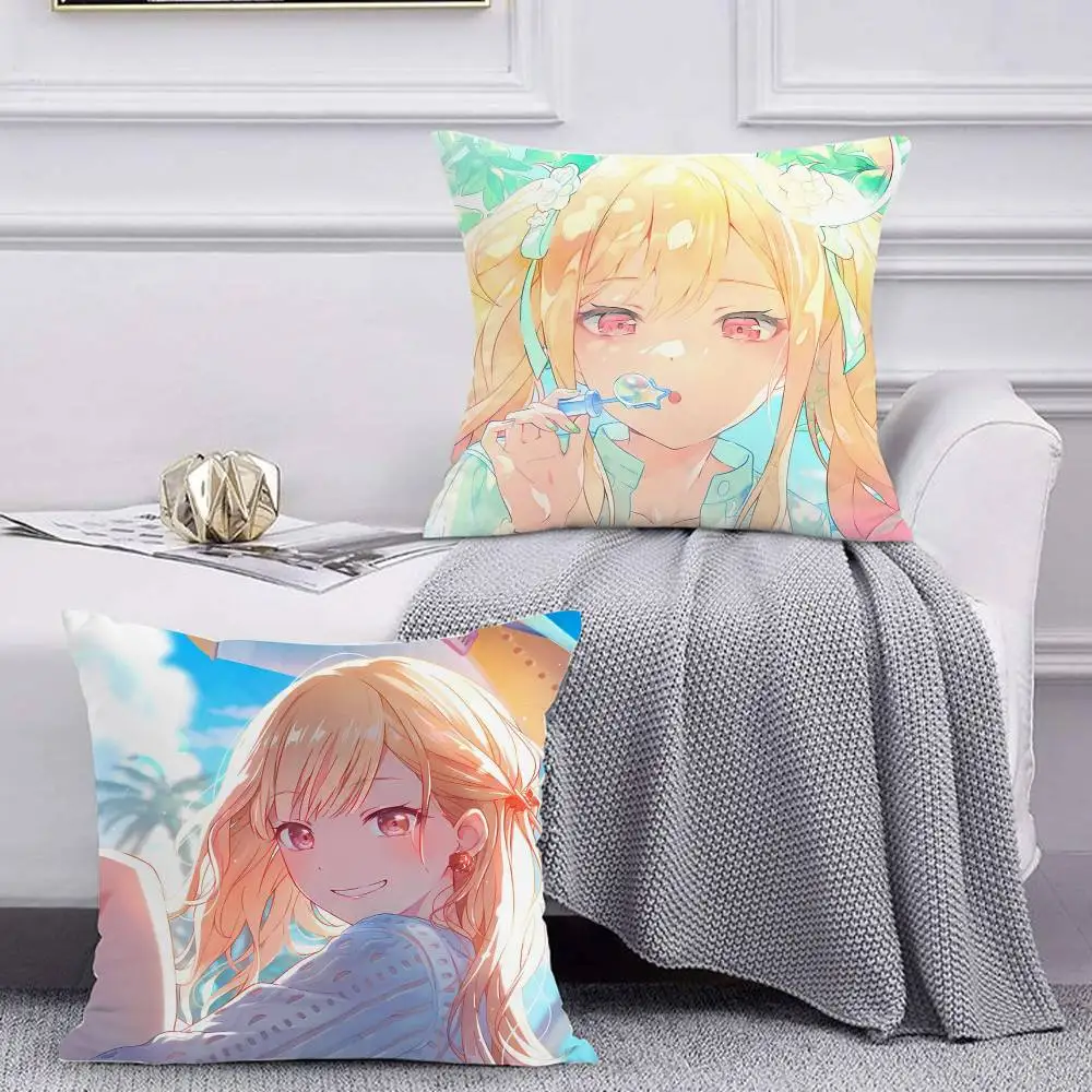 Project SEKAI Saki Tenma Pillow Case for Sofa Living Room Home office Decor Protective Cover