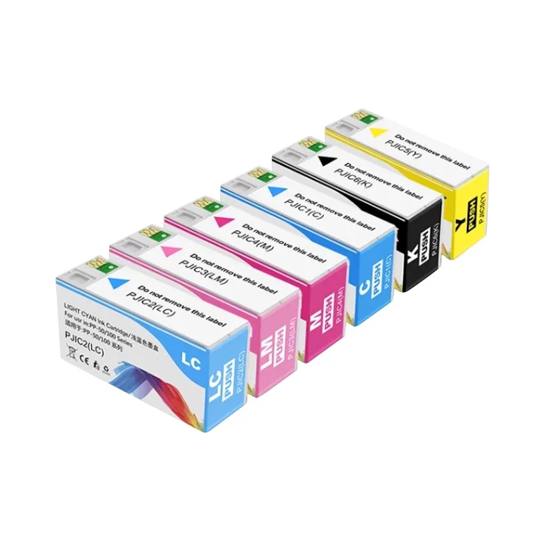 PJIC1 PJIC6 Compatible Ink Cartridge PP-50 PP-100 with Pigment Ink for Epson PP-100N11 PP-50BD PP-50II PP100II PP100III Printer