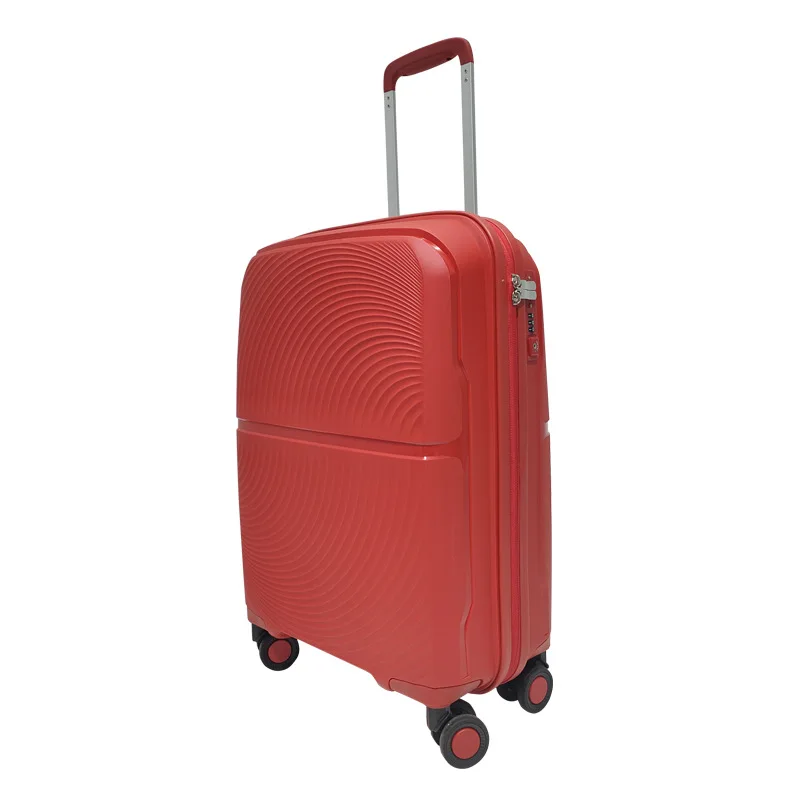 High quality silent aluminum frame trolley universal wheel suitcase H153