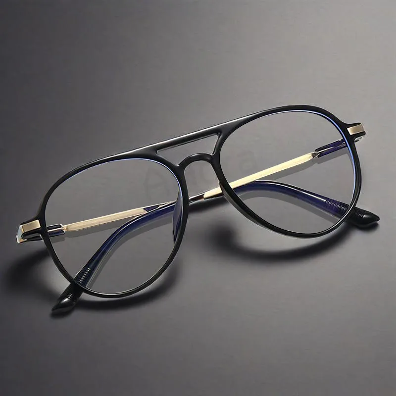 2 قطعة نظارات للقراءة النساء والرجال الضوء الأزرق حجب موضة الإطار طويل النظر نظارات نظارات الكمبيوتر 0 + 1.0 + 1.5 + 2.0 + 2.5 + 3.0 + 4 #2