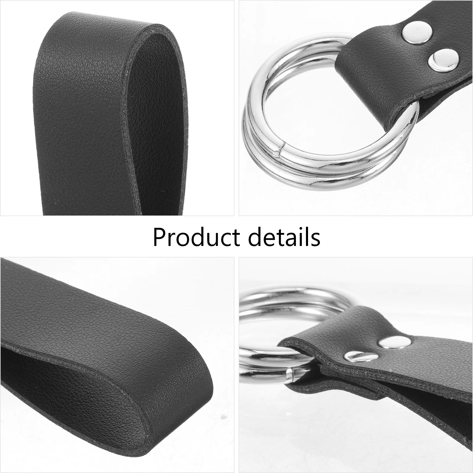 

Double Ring Skirt Hike Tool Belt Accessory Multi-use Renaissance Loop Attachment Adjustable Waist Belt Skirt Decorative