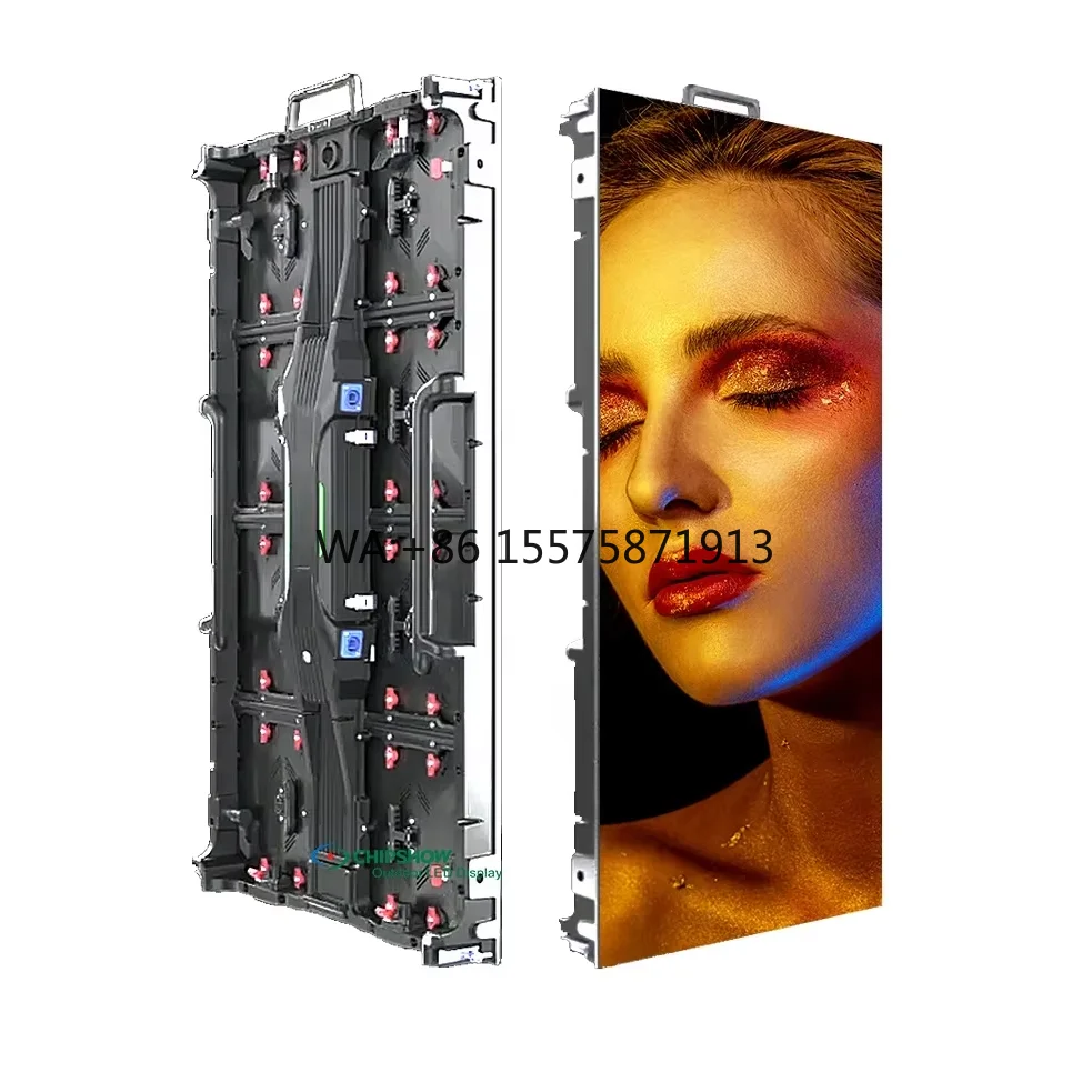 Commercial Full Color LED Video Wall Disp y Screen P2.5 P3 Outdoor Digital Signage 7000cd Brightness 1920Hz-3840Hz Refresh Rate