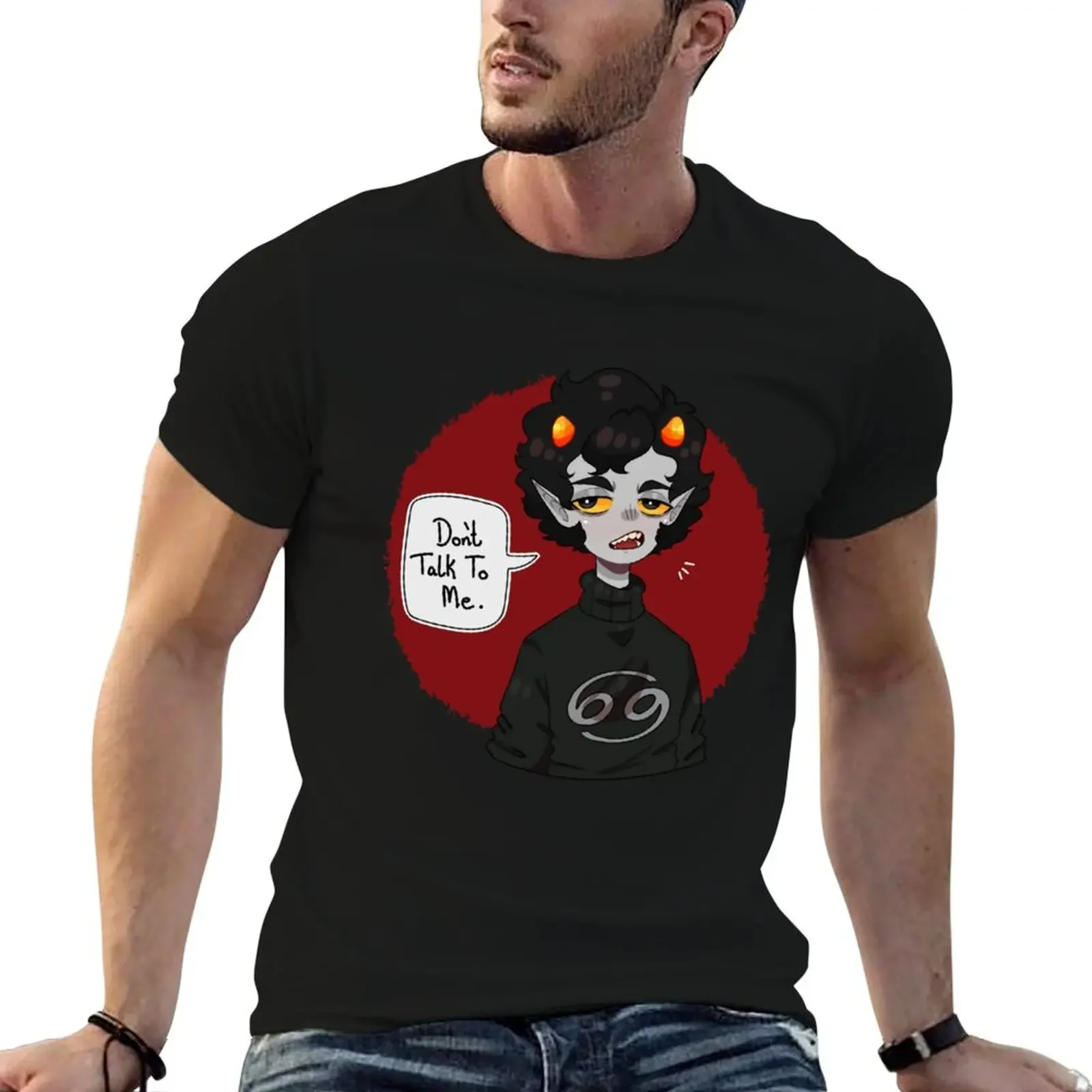 Homestuck Karkat Vantas - Don_t Talk To Me T-Shirt man t shirt graphic shirts vintage clothes funny t shirts for men