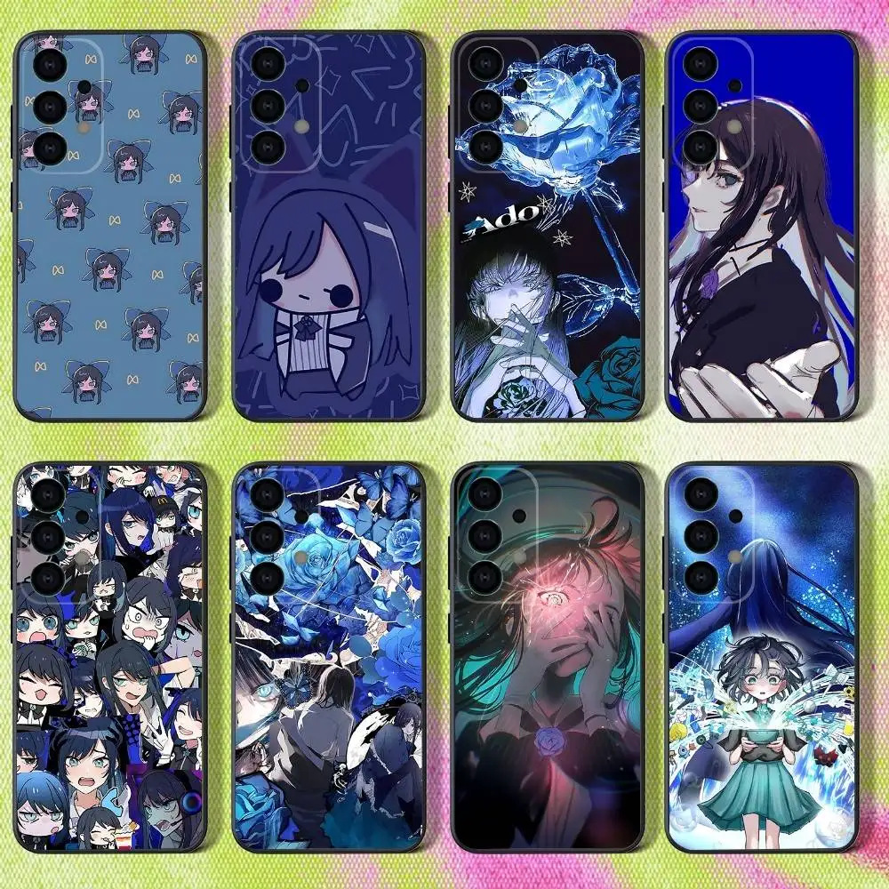 

A-Ado Kyogen X Uta Phone Case For Samsung S25,S24,S21,S22,S23,S30,Ultra,S20,Plus,Fe,Lite,Note,10,9,5G Black Cover