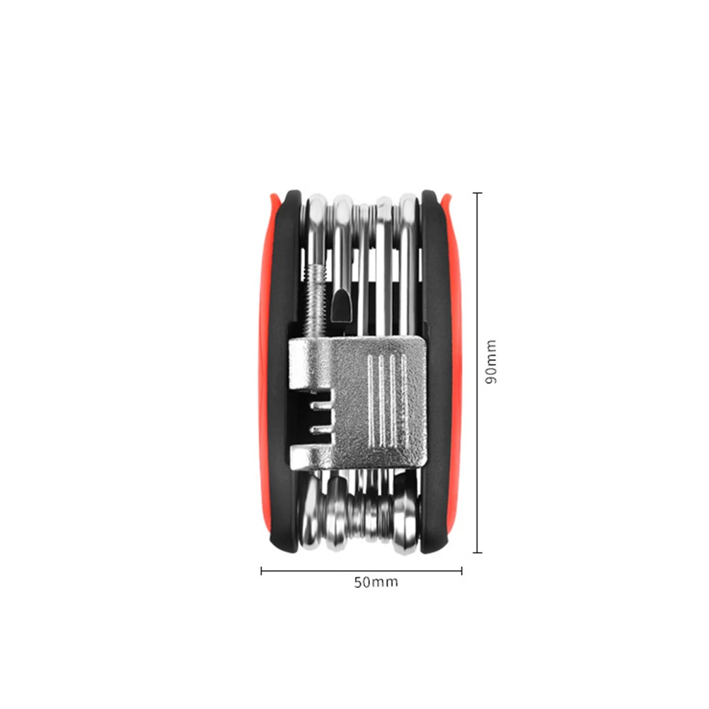 

Professional Bike Repair Tool Set Multi Function Cycling Screwdriver Wrench Chain Cutter Tire Pry Bar Service Patch Kit