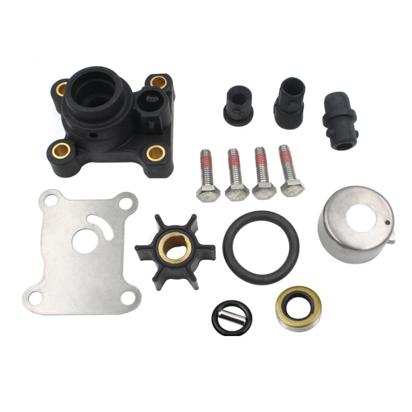 1 Set 394711 Boat Water Pump Impeller Repair Kit Replacement Parts For Johnson Evinrude 8-15 HP Outboard Motors Boat Accessories