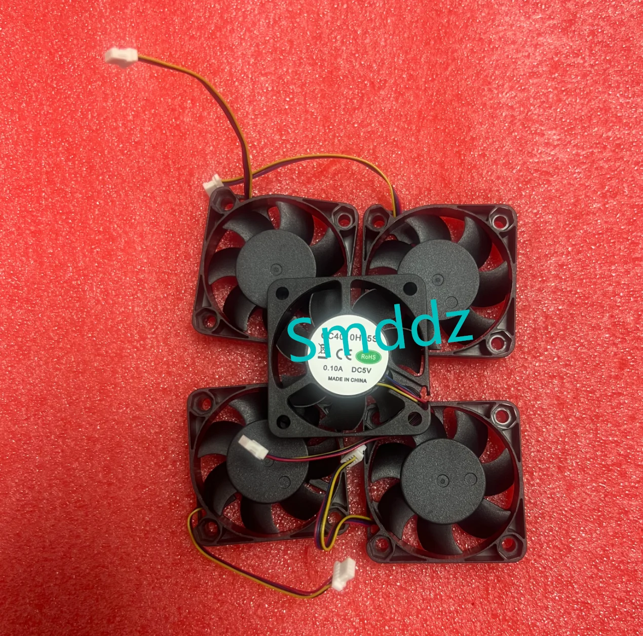 5 Pieces, 5th Generation Fan PWM Speed Control Fan 4B3B+ Cooling Small Fan 5V 3007 2507 4010 Fan