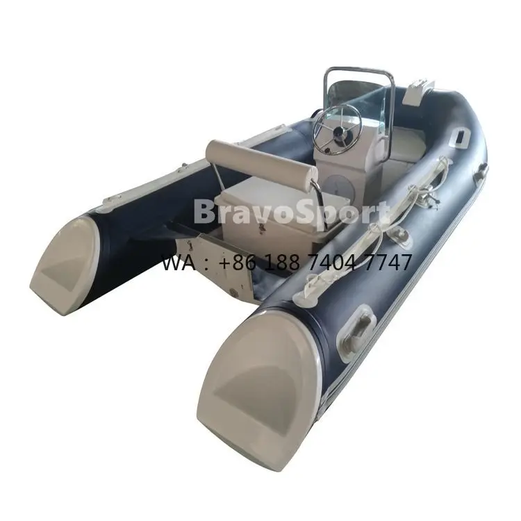 Best Selling 3.6m Semi-Rigid Fiberglass Inflatable Boat for Sale