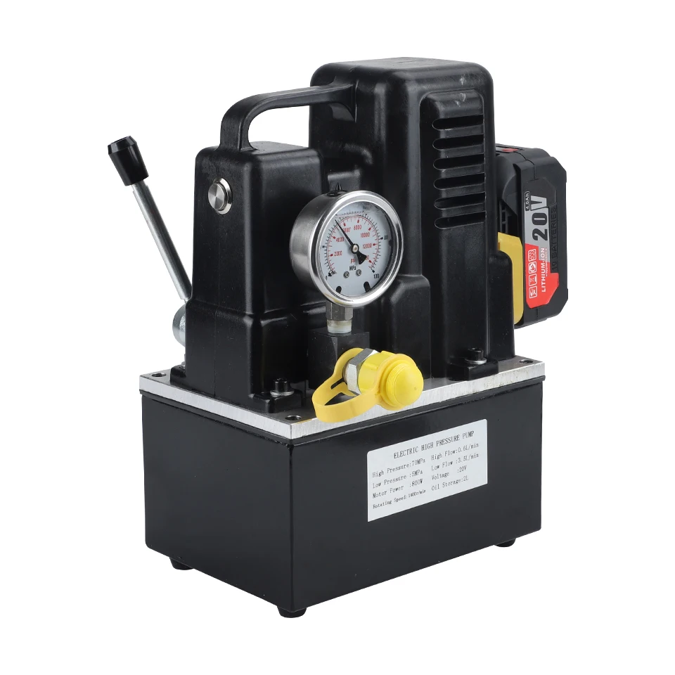 

GYB-63D Electric Hydraulic Pump Lithium Battery Mini Hand-Operated Switch Oil Pump