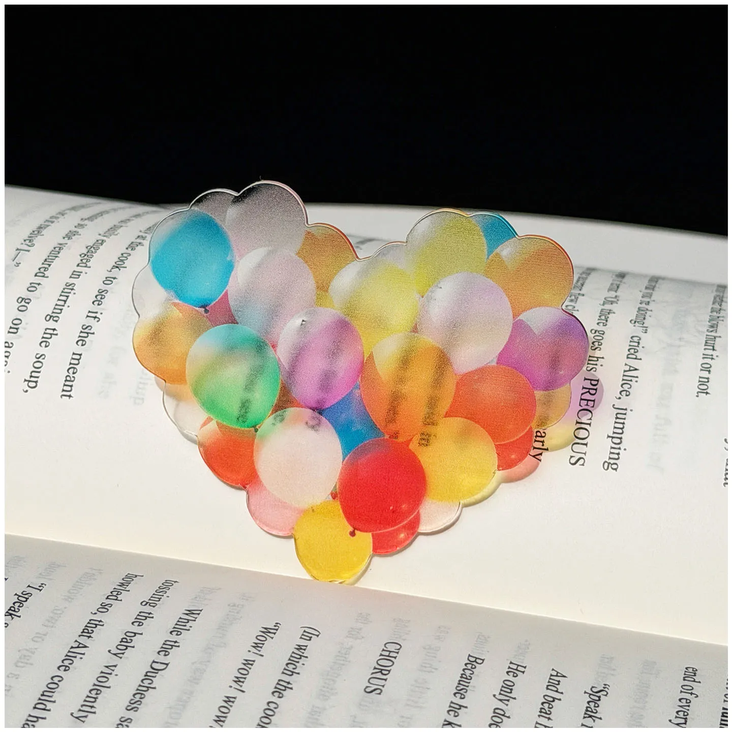 Acrylic Bookmark Decorative Pineapple Bun Croissant Toast Bun Simulation Bread Original Page Marker Gift for Teachers Students