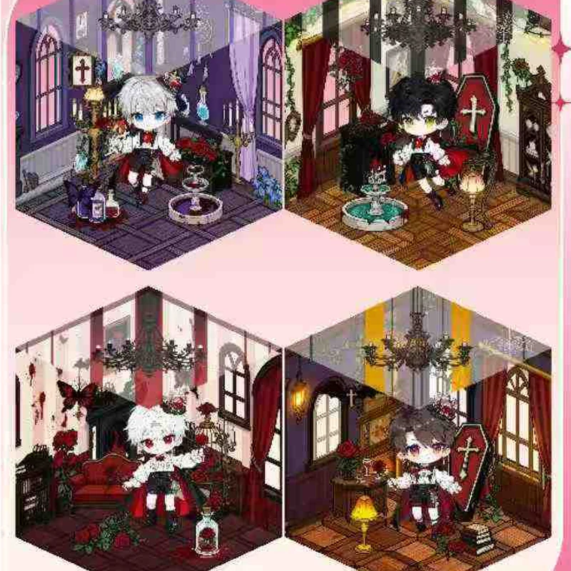 Love and Deepspace Collection Card Acrylic Diorama 75mm Sweet Dream Male God Series Hot Selling Collectors Gift