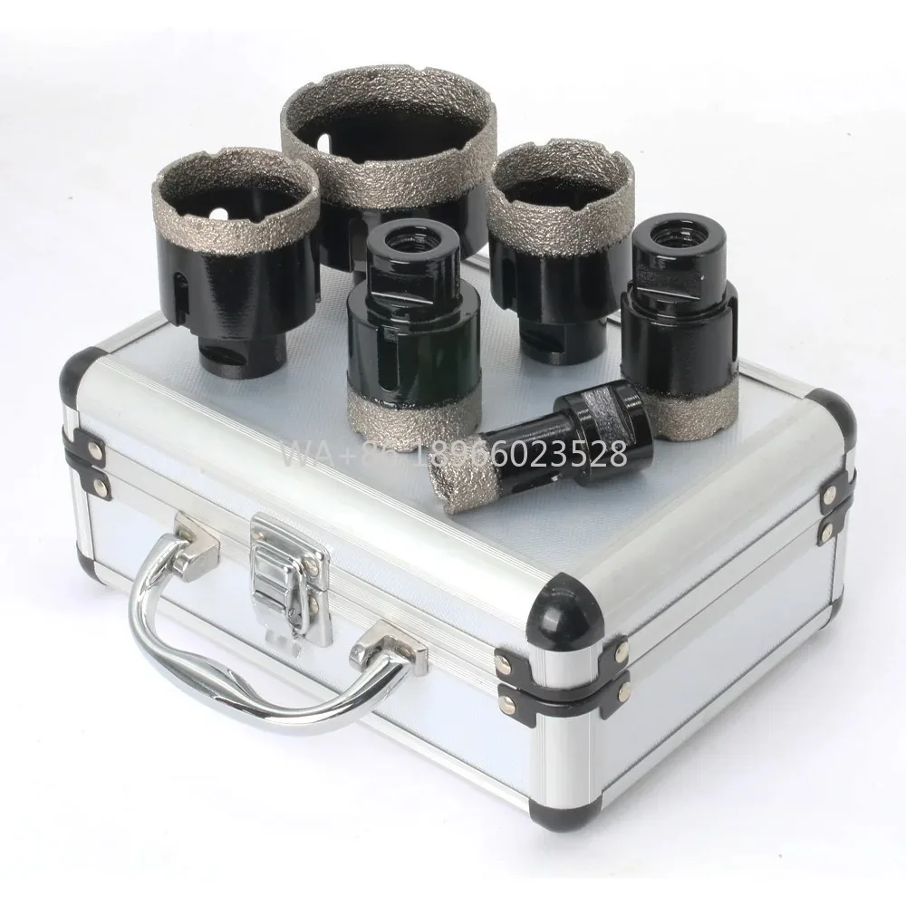 

Vacuum Brazed M14 Diamond Tools Cutting Bit Dry Tile Hole Saw Diamond Core Drill Bits Set for Granite Stone