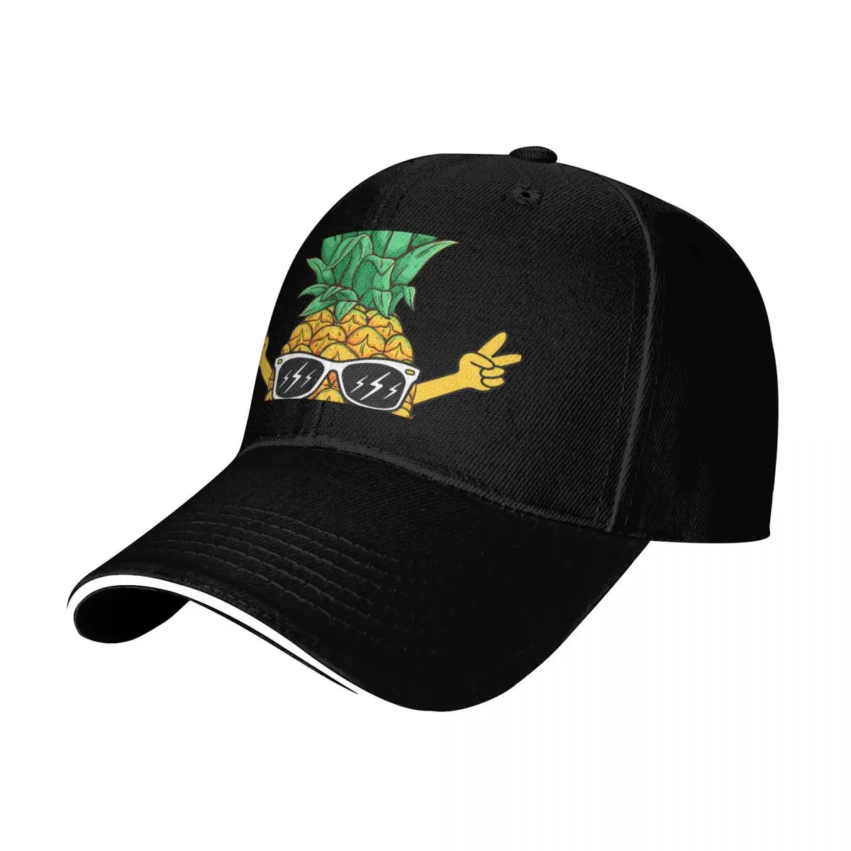 Pineapple victory Baseball Cap Vintage Retro Embroidered Lightweight Packable Gift for Him Her