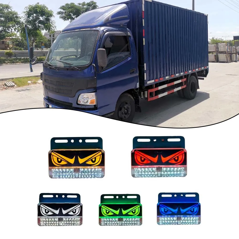 For Trailers For Trucks High Brightness Lighting 24V LED Light Low-Light Conditions Waterproof Easy Installation