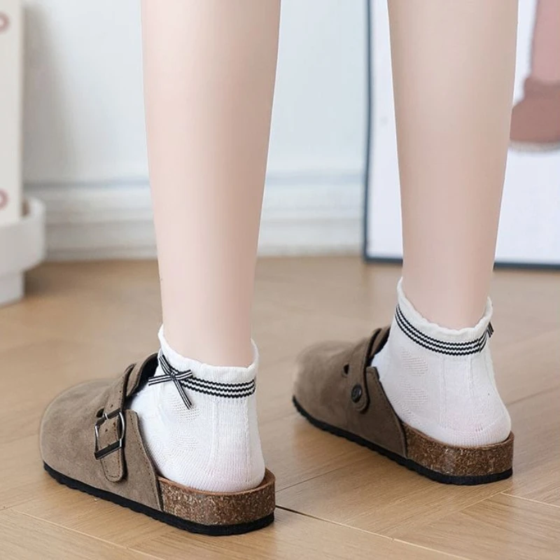 Kids Closed Toe Slip On Anti Slip Slippers 2026 Autumn Winter New Outdoor Casual for Boys Girls