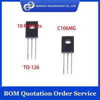 10 Pcs/Lots C106MG C106M C106 SCR 600V 4A TO225AA TO-126 IC Chips