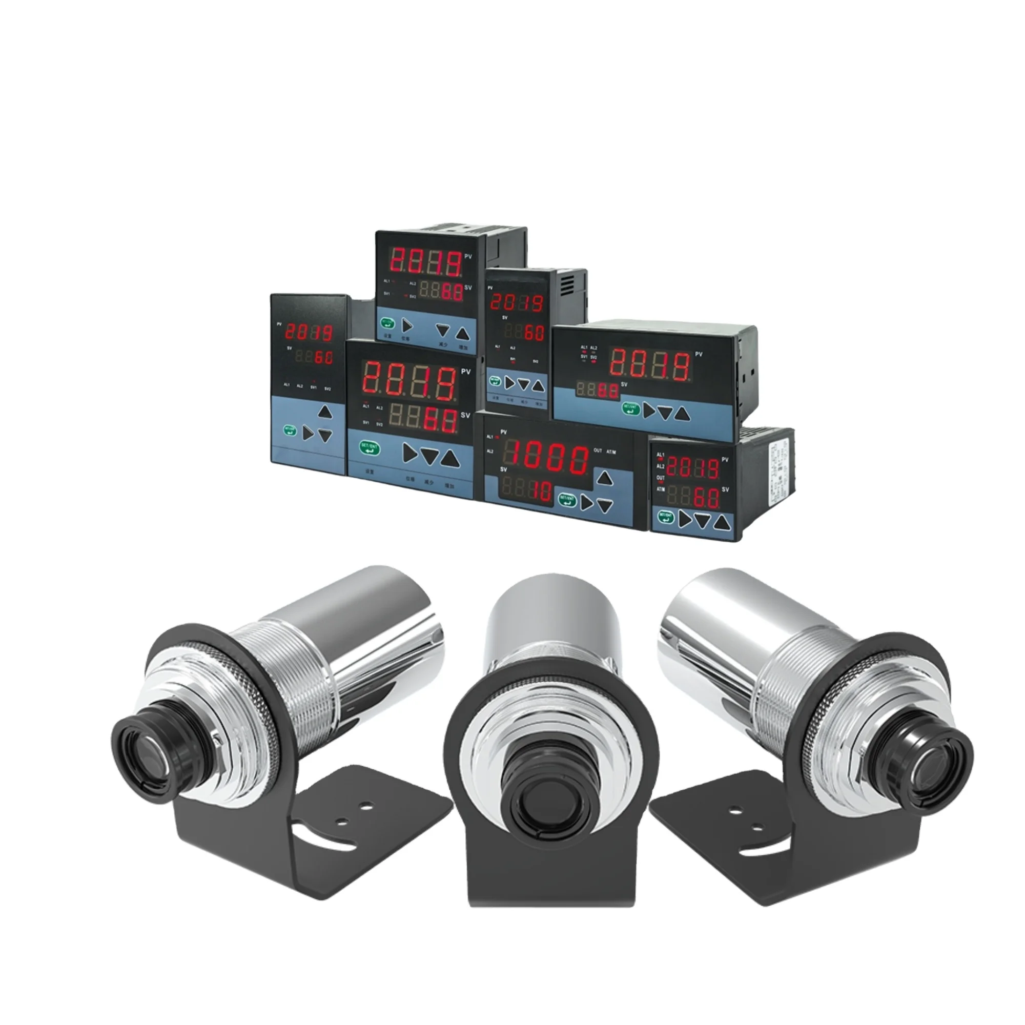 

BYD-D0550A 50~500℃ Temperature Range 4-20MA RS485 Short Wave Industrial Infrared Thermometer