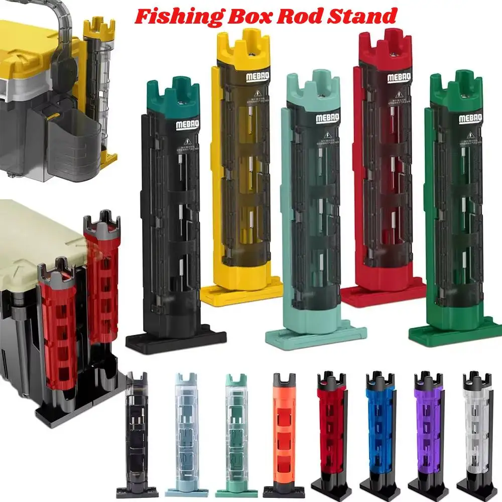 Soporte para Cañas de Pescar, Caja de Pesca, Accesorios de Pesca para Opass Meiho Versus Daiwa