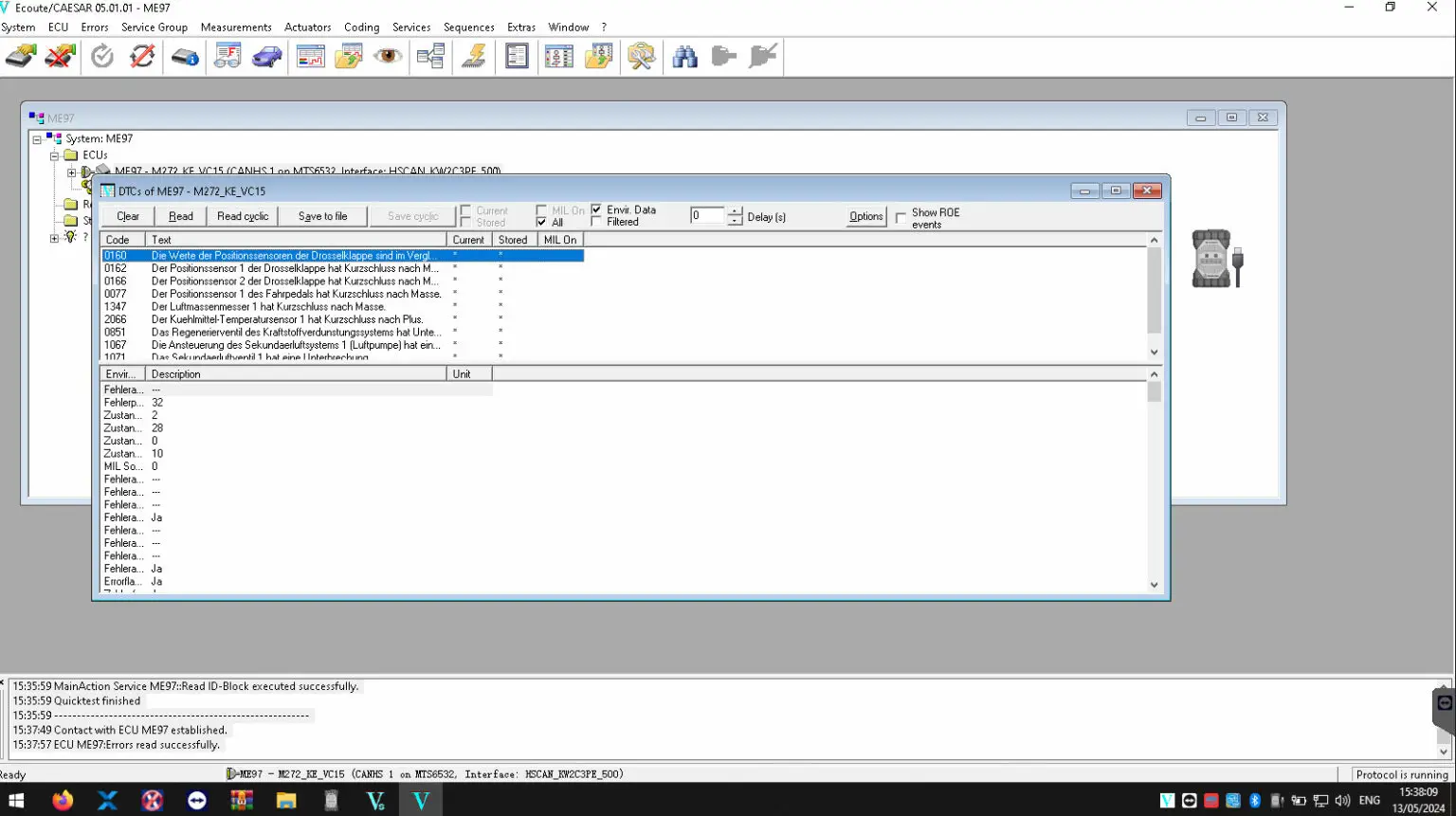 vediamo-05.1.1The ECU Flash memory data file programming software supports C4 and C6 tools