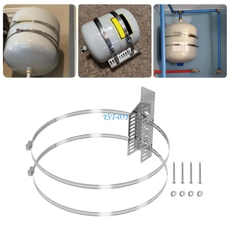 E15A Wall Mounted Support Brackets for Hot Water Heaters Tanks Fit Up Gallons