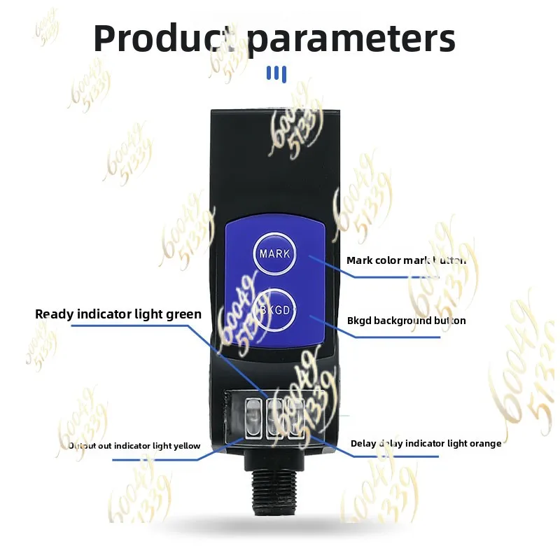 apply to TL50-W-815 color sensing photoelectric switch TL50 color code electric eye sensor bag making machine photoelectric