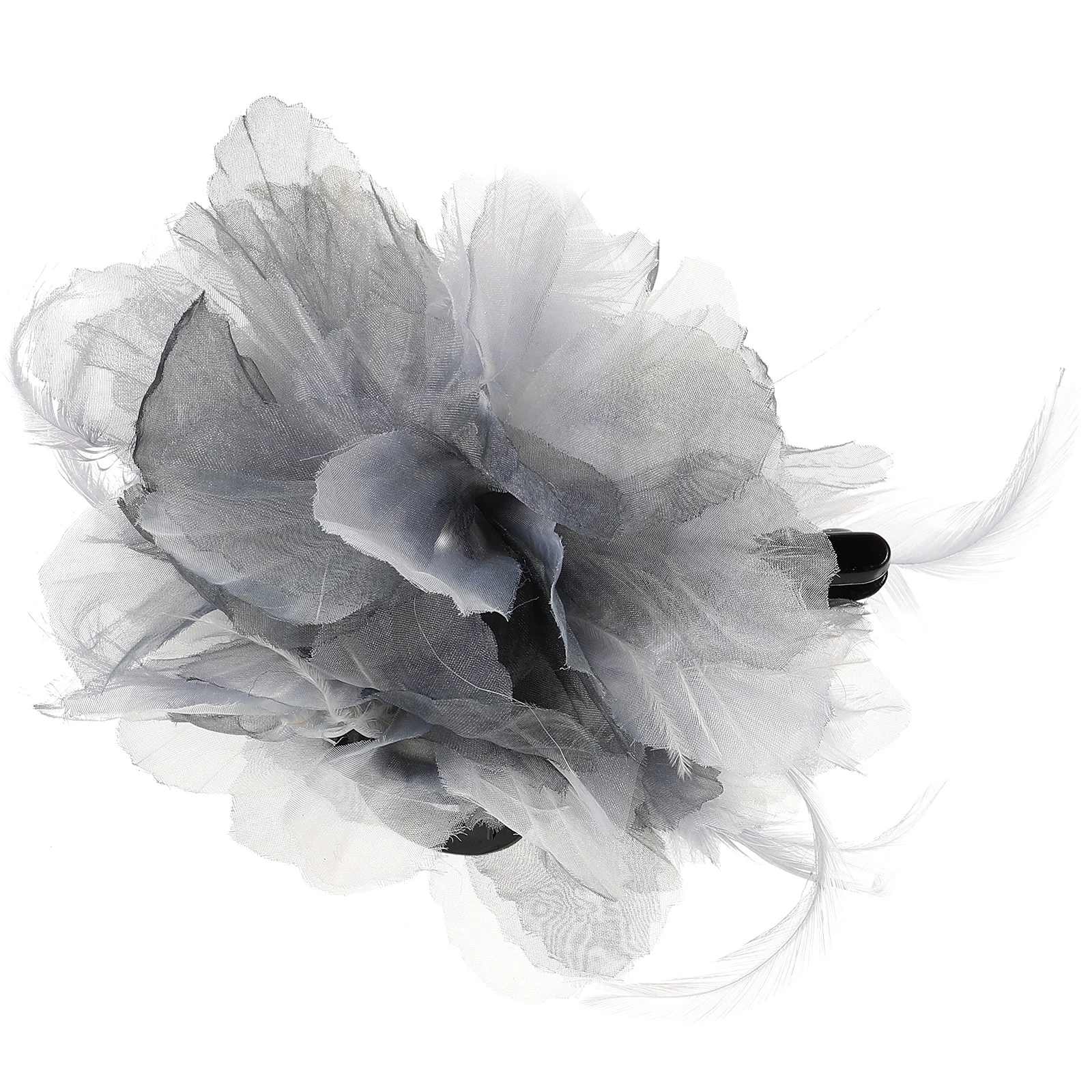 Duża spinka do włosów z kwiatem, urocza, lekka, idealna na ślub, urodziny, do codziennego użytku, ozdoba do włosów dla kobiet i dziewcząt.