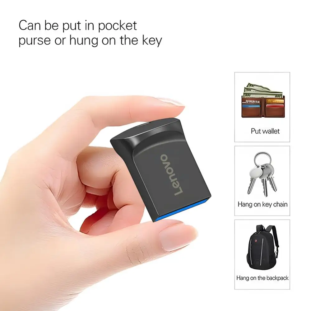 New Lenovo Pendrive 2TB TYPE C USB Flash Drive USB 3.0 Pen Drive 512GB 256GB 128GB 1TB Memoria USB Stick High Speed Flash Disk