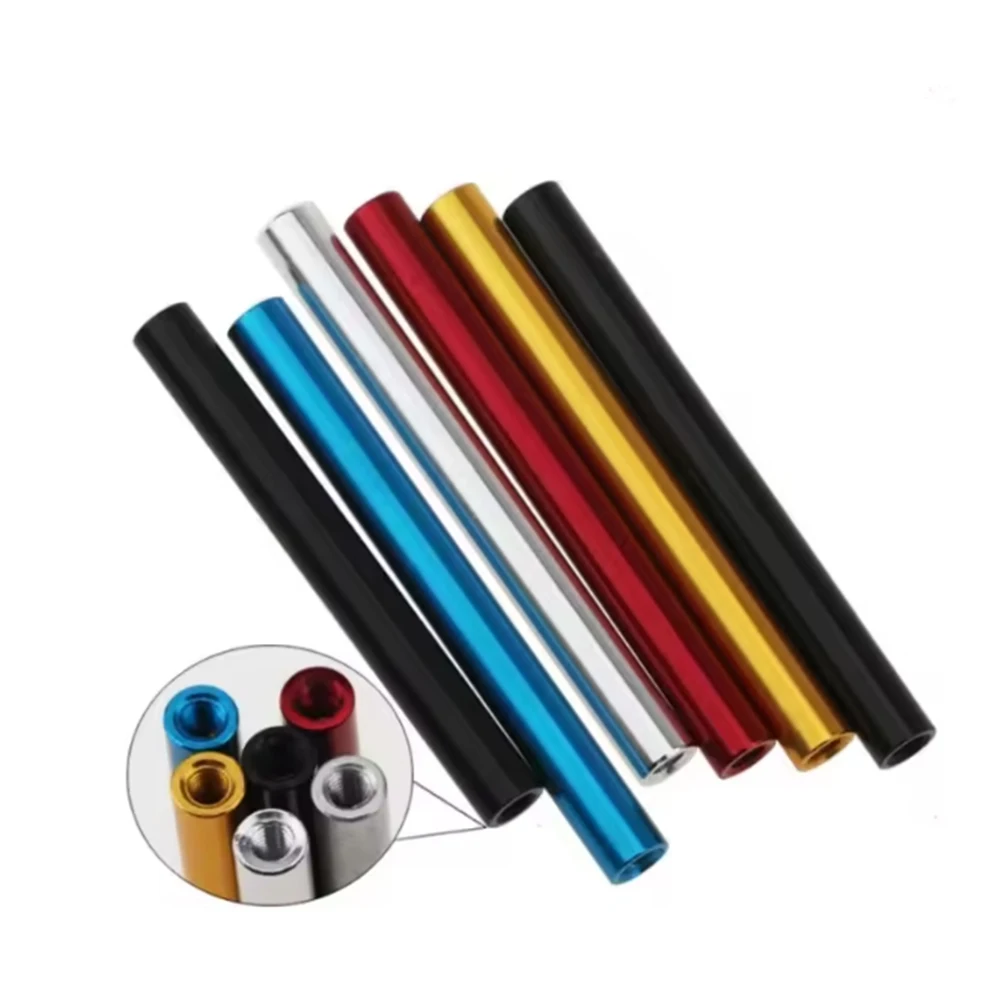 M2.5 Aluminum Spacer Stud D=4mm Anodized Colourful Round Extend Nut Column Standoff Rods Length 6/8/10/12/14/15/17/18/19/20~70mm