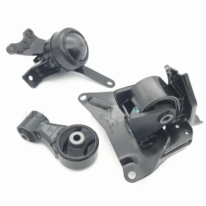 Engine foot rubber pier for for Chery E3 Bonus 3 A19 support rubber mounting bracket suspension cushion MT
