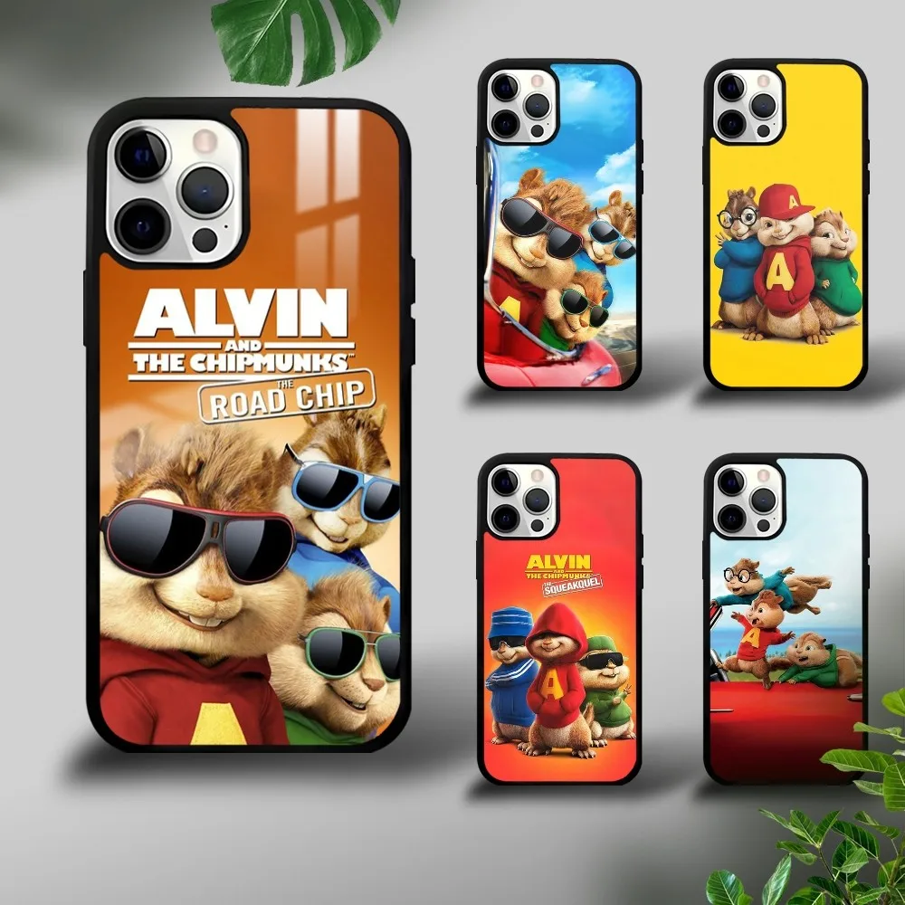 

Alvin and the Chipmunks Phone Case For iPhone 16 15 14 13 12 11 Pro Xs Max Mini Plus Celulares Hard Funda Dropshipping