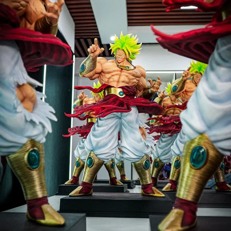 

New 30cm Dragon Ball Z Broly Super Saiyan Broli Anime Figure Pvc Toys Statue Collection Gk Model Ornamen For Toy Collectors Gift
