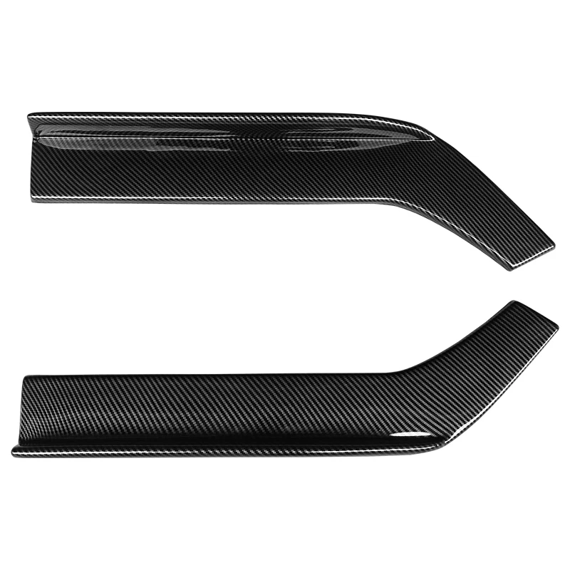 Car Rear Bumper Splitters Aprons Lip Spoiler Wing Diffuser Wrap Angle Protector For BMW 5-Series G30 G38 F10 F18 520i 528i 525i