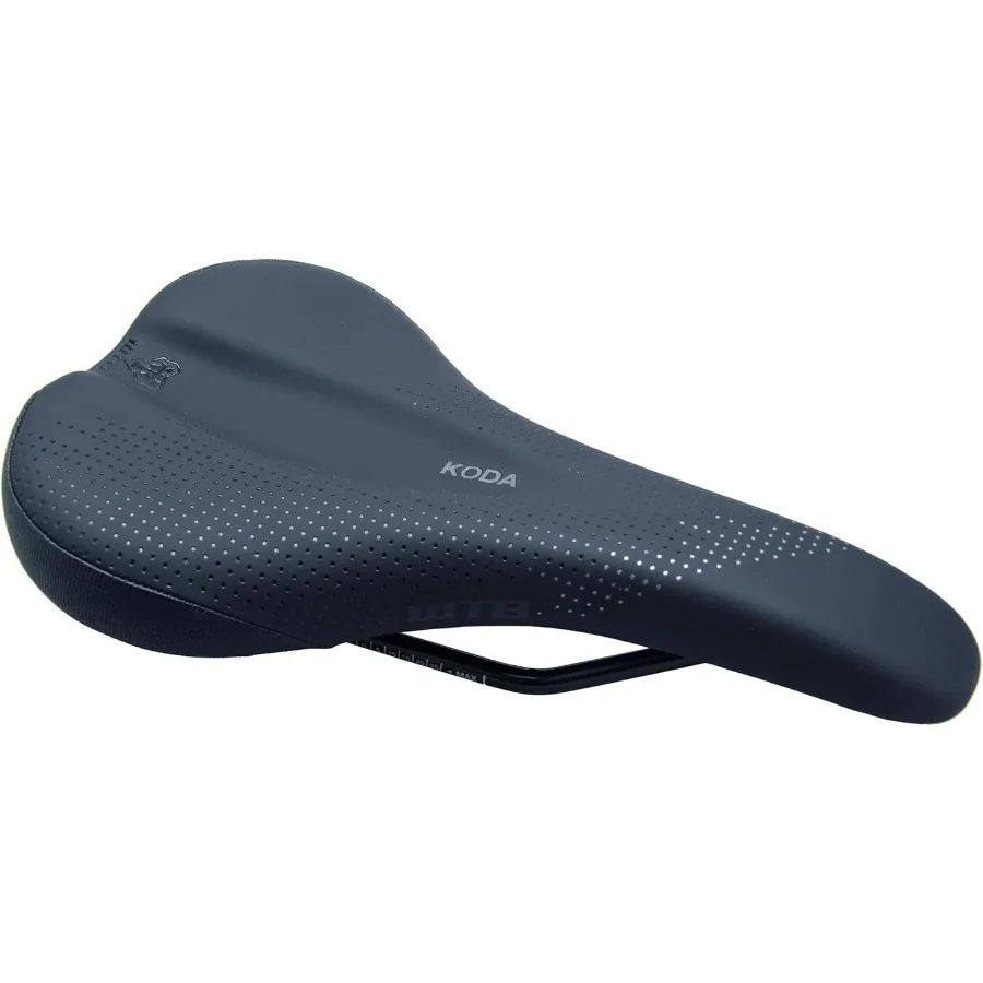 

Koda Mountain Bike Seat Saddle for Gravel Trails and Bikepacking Adventures Medium Wide Fit with 3 Rail Options for Enhanced Co