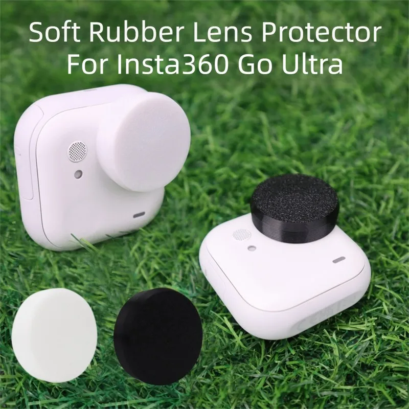 Soft Rubber Lens Guard Cap For Insta360 GO Ultra Scratch Resistant Sports Camera Lens Protective Cover Camera Accessories