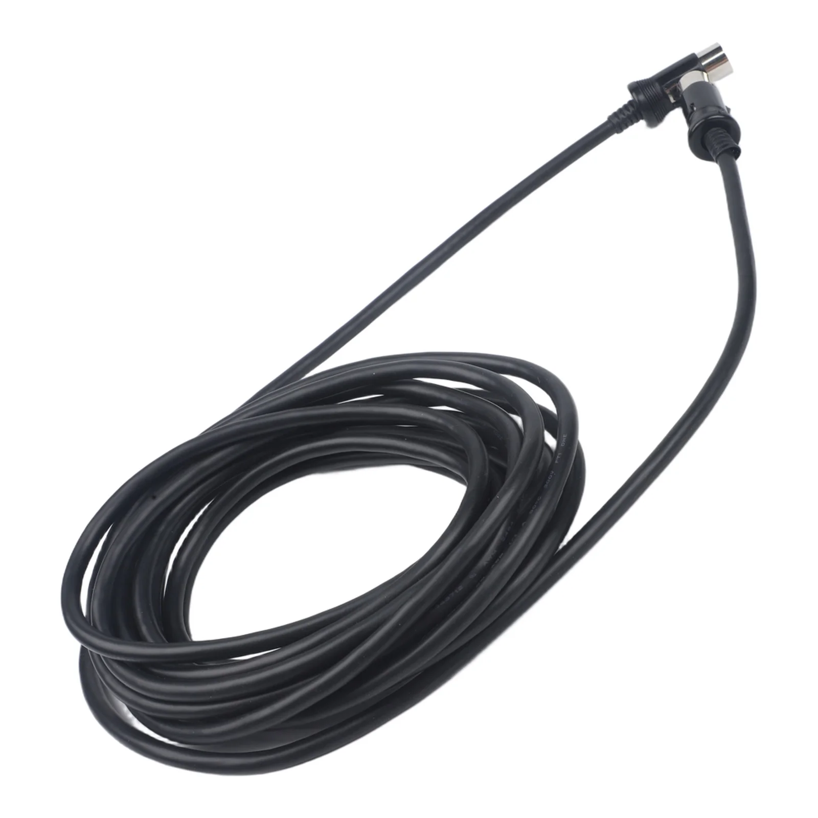 Vehicle Audio Cable Male-Male Audio Cable Radio Installation Black Wear-Resistant Cable Practical Installation