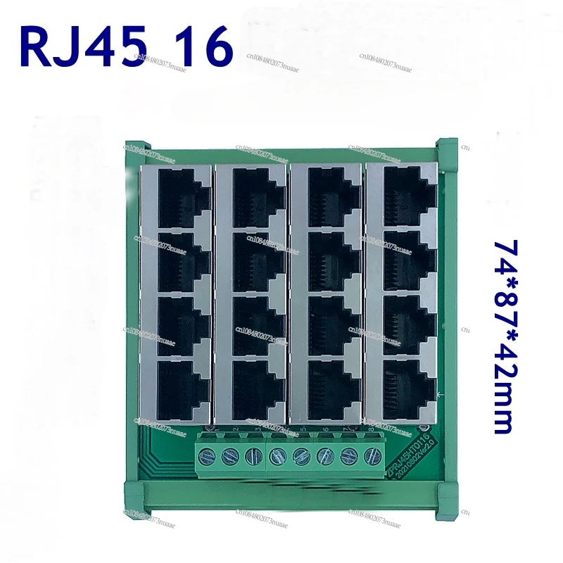 RJ45 Multi-network Interface Module 8 16 Multi-network Interface Bus RS485 Modbus Communication Hub