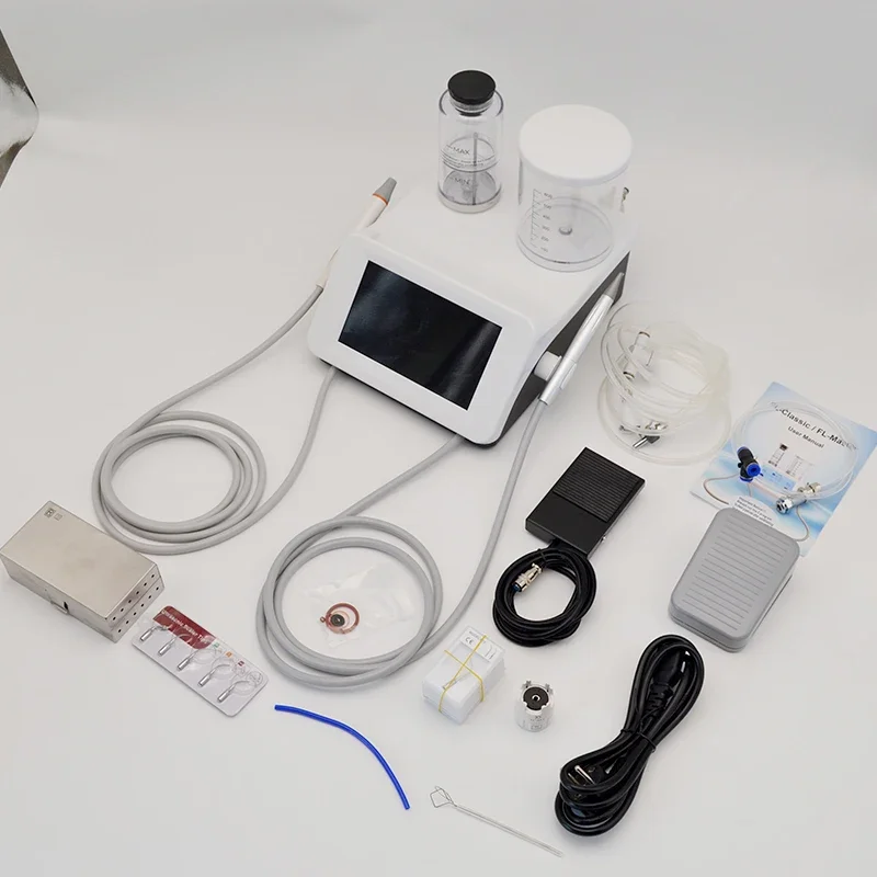 N105 2-in-1 Ultrasonic Periodontal Therapy System, Dental Ultrasonic Scaler with Air Polisher for Dental Clinic