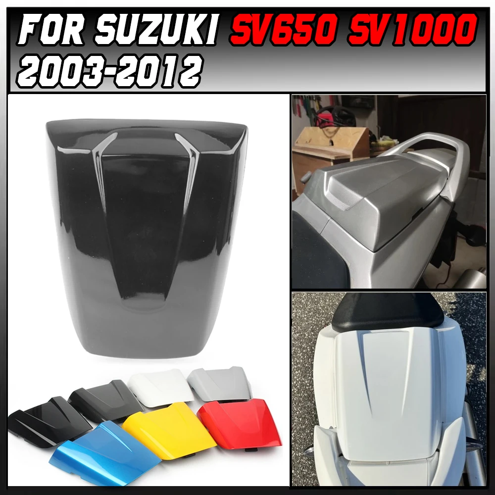 

SV 650 1000 650S Motorcycle Rear Passenger Cowl Seat Back Cover Fairing Part For Suzuki SV650 SV650S SV1000 SV1000S 2003-2012