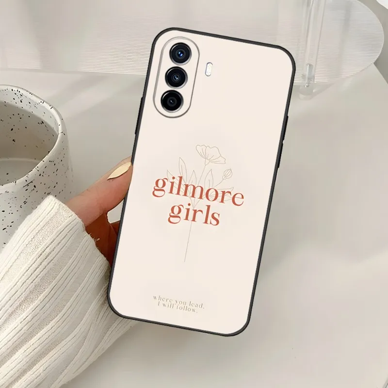 Custodia per telefono Gilmore Girls per Huawei P30 P50 P40 P10 P20 Lite Mate 40 Pro Plus smart Z 6 7 9 Cover posteriore di lusso