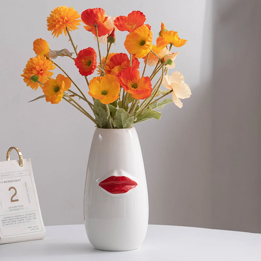 

Vintage Home Decor Vase for Flower Arrangement Dining Table Centerpiece Aesthetic Decoration